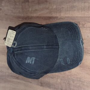 Distressed Ponytail Cap